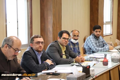 سومین جلسه شورای فرهنگی ، اجتماعی و امور دانشجویی دانشگاه فرهنگیان مازندران