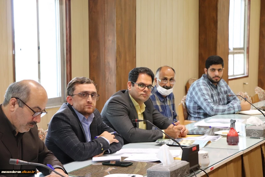 سومین جلسه شورای فرهنگی ، اجتماعی و امور دانشجویی دانشگاه فرهنگیان مازندران 3