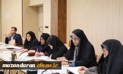 سومین جلسه شورای فرهنگی ، اجتماعی و امور دانشجویی دانشگاه فرهنگیان مازندران 4