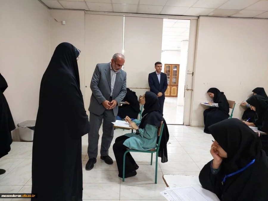 بازدید مدیریت امور پردیس ها به همراه مسئول نظارت و ارزیابی دانشگاه فرهنگیان استان مازندران  

 3