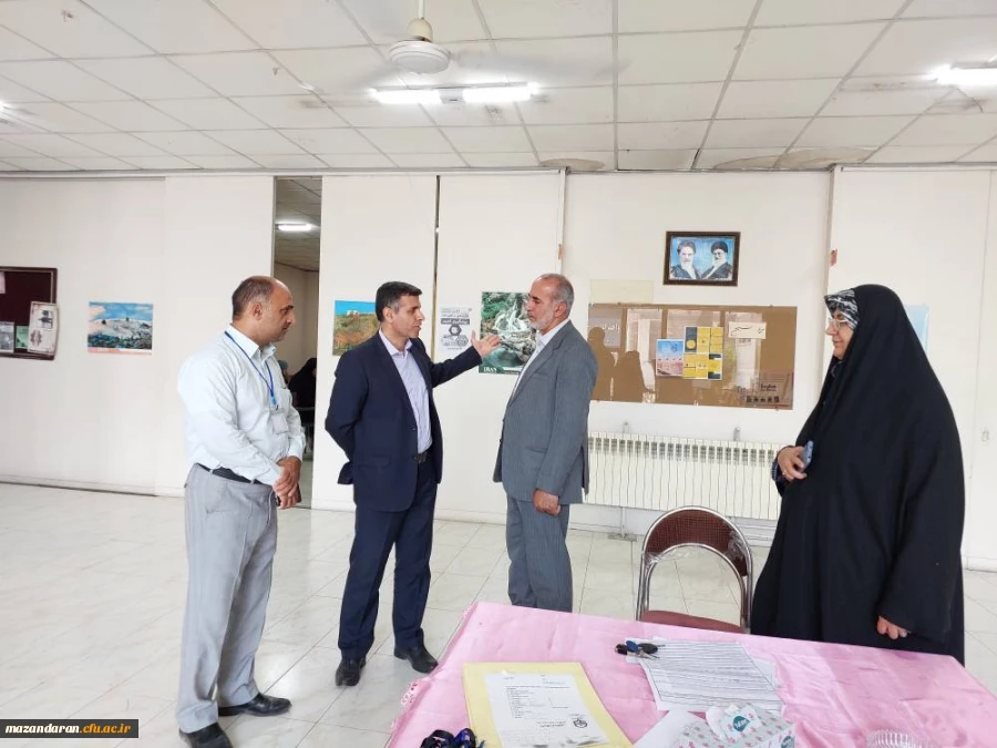 بازدید مدیریت امور پردیس ها به همراه مسئول نظارت و ارزیابی دانشگاه فرهنگیان استان مازندران  

 5