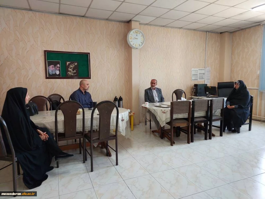 بازدید مدیریت امور پردیس ها به همراه مسئول نظارت و ارزیابی دانشگاه فرهنگیان استان مازندران  

 2