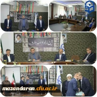 مراسم تودیع معاون هماهنگی مرکز آموزش عالی شهید رجایی بابل 2