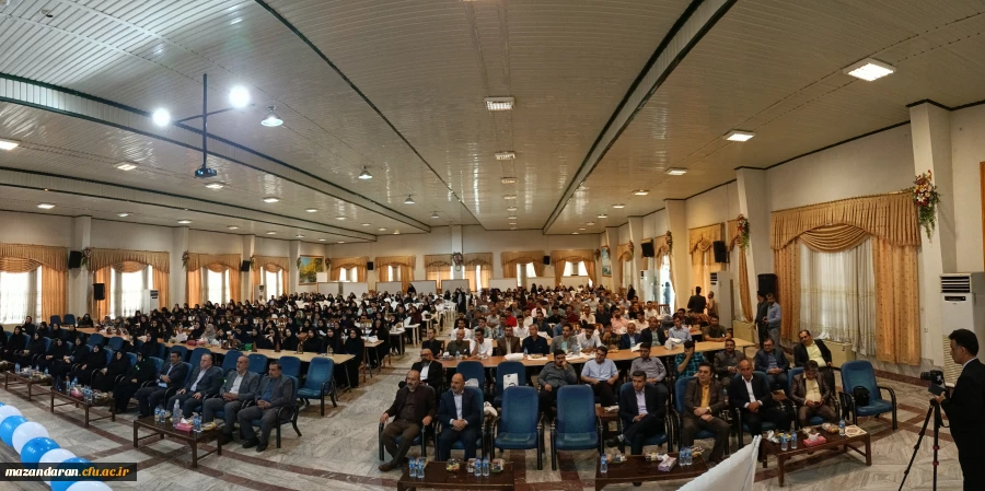 برگزاری آیین دانش آموختگی دانشجویان ورودی سال ۱۳۹۸ دانشگاه فرهنگیان مازندران 2