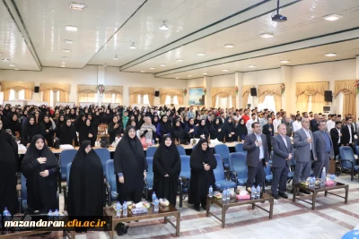  آیین دانش آموختگی دانشجویان ورودی سال ۱۳۹۸ دانشگاه فرهنگیان مازندران