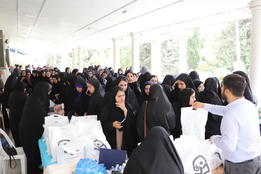  آیین دانش آموختگی دانشجویان ورودی سال ۱۳۹۸ دانشگاه فرهنگیان مازندران 7