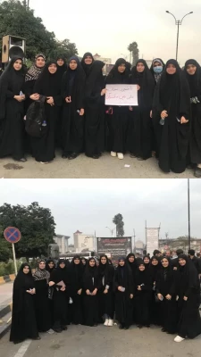 حضور دانشجو معلمان دانشگاه فرهنگیان مازندران در تجمعات اعتراضی 3