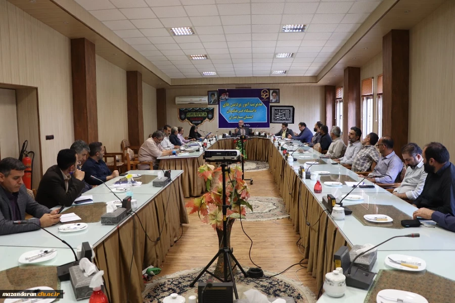 برگزاری جلسه کارکنان پردیس دکتر شریعتی 6