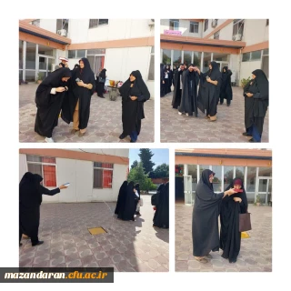 بدرقه دانشجویان به اردوی جهادی