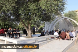 مراسم هفتگی زیارت عاشورا در جوار مزار شهید  گمنام 2