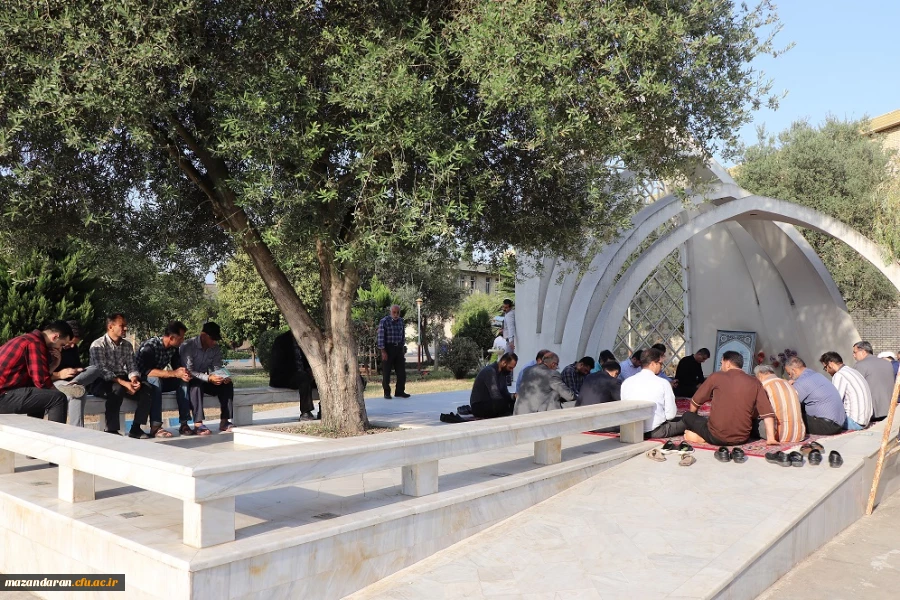 مراسم هفتگی زیارت عاشورا در جوار مزار شهید  گمنام 2