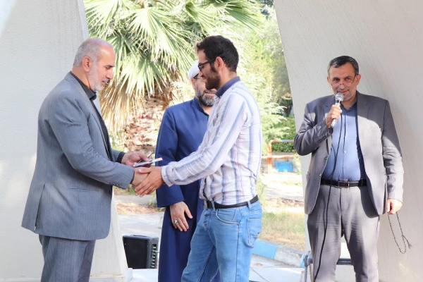 مراسم هفتگی زیارت عاشورا در جوار مزار شهید  گمنام 6