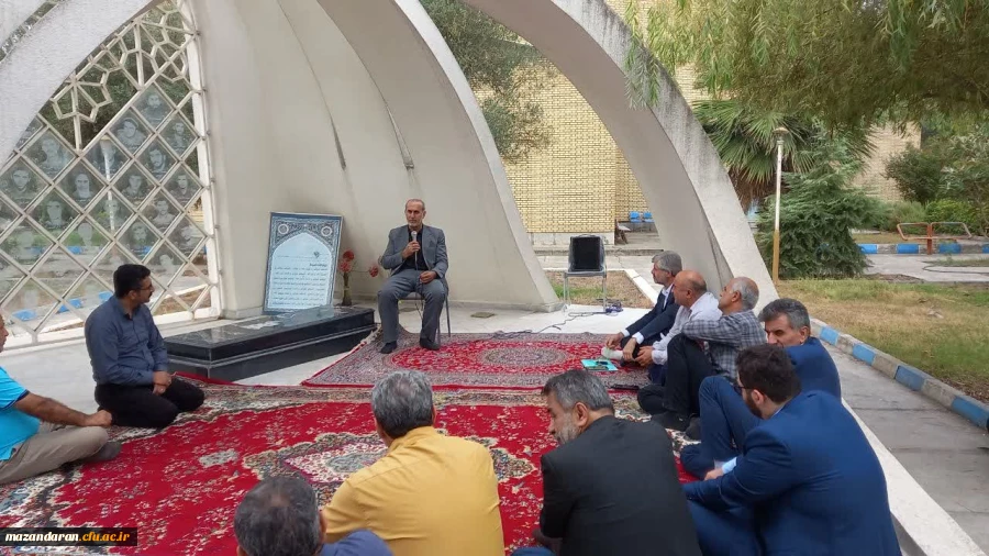 مراسم عزای روز رحلت پیامبر ( ص ) در پردیس دکتر شریعتی 2