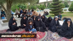 مراسم عزای روز رحلت پیامبر ( ص ) در پردیس دکتر شریعتی 3