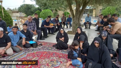 مراسم عزای روز رحلت پیامبر ( ص ) در پردیس دکتر شریعتی