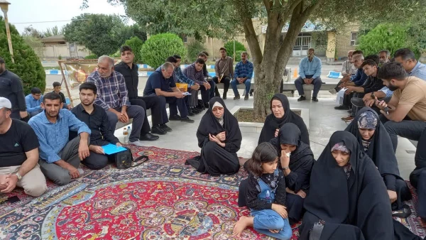 مراسم عزای روز رحلت پیامبر ( ص ) در پردیس دکتر شریعتی 5