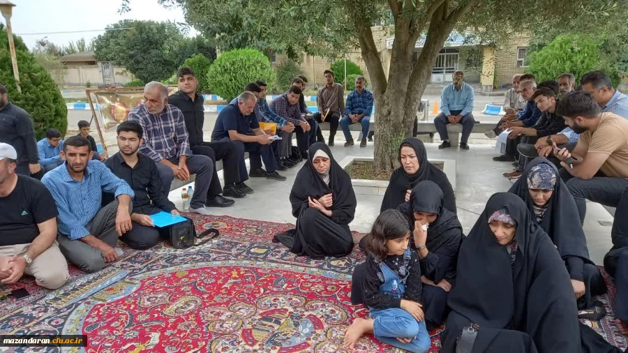 مراسم عزای روز رحلت پیامبر ( ص ) در پردیس دکتر شریعتی 5