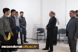 بازدید مدیرکل آموزش و پروروش استان مازندران از فرآیند ارزیابی تکمیلی متعهدین خدمت ورودی ۱۴۰۲ 3