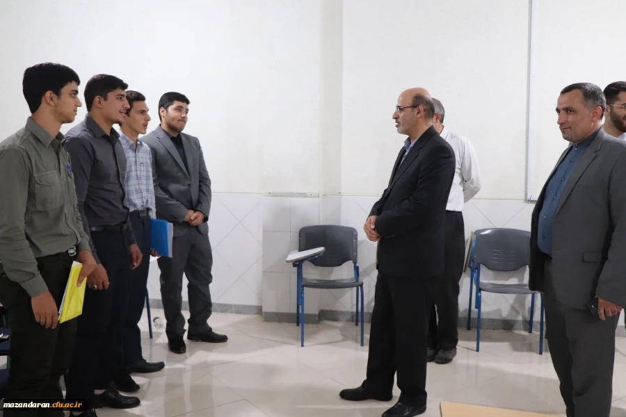 بازدید مدیرکل آموزش و پروروش استان مازندران از فرآیند ارزیابی تکمیلی متعهدین خدمت ورودی ۱۴۰۲ 3