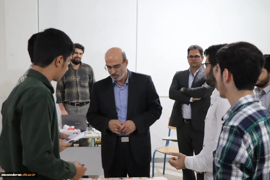 بازدید مدیرکل آموزش و پروروش استان مازندران از فرآیند ارزیابی تکمیلی متعهدین خدمت ورودی ۱۴۰۲ 6