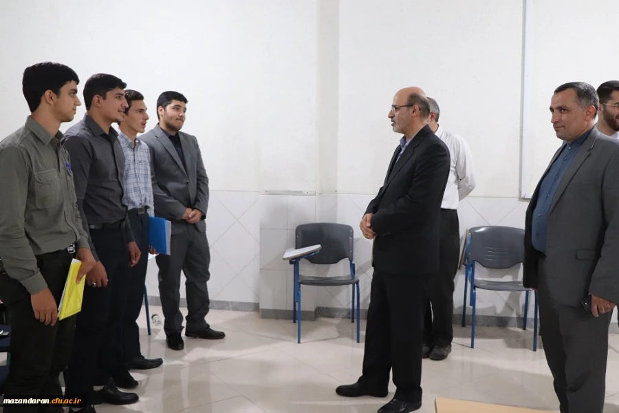 بازدید مدیرکل آموزش و پروروش استان مازندران از فرآیند ارزیابی تکمیلی متعهدین خدمت ورودی ۱۴۰۲ 3