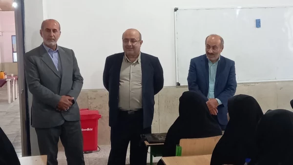 بازدید رییس دانشگاه فرهنگیان استان مازندران از فرآیند گزینش در نوشهر 2