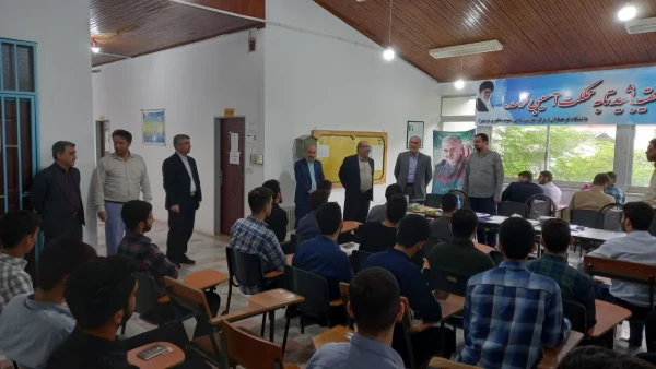 بازدید رییس دانشگاه فرهنگیان استان مازندران از فرآیند گزینش در نوشهر 3