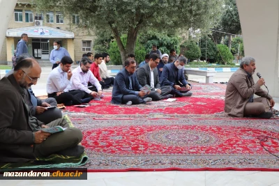 مراسم غبار روبی مزار شهید گمنام و زیارت عاشورا