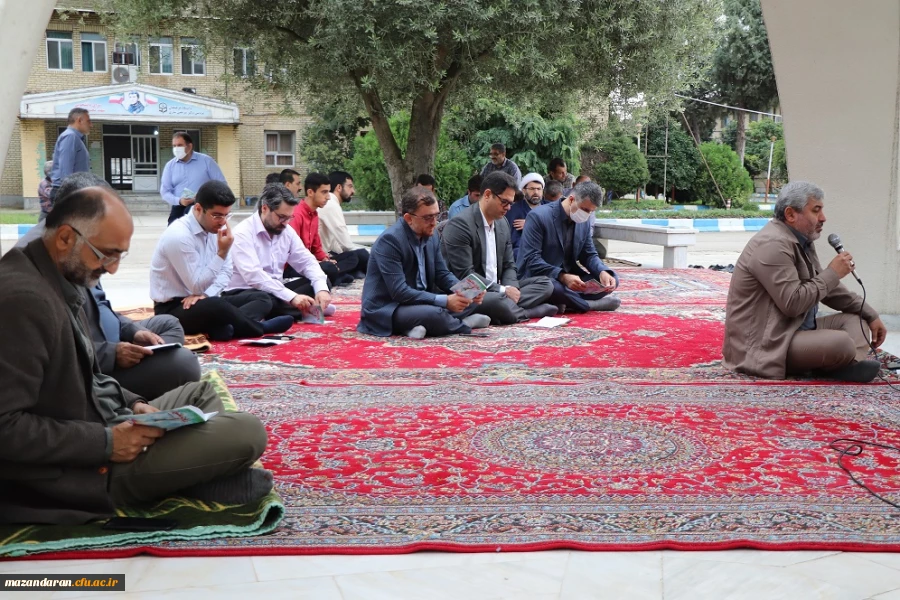 مراسم غبار روبی مزار شهید گمنام و زیارت عاشورا 2