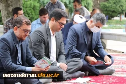 مراسم غبار روبی مزار شهید گمنام و زیارت عاشورا 3