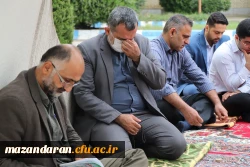 مراسم غبار روبی مزار شهید گمنام و زیارت عاشورا 5