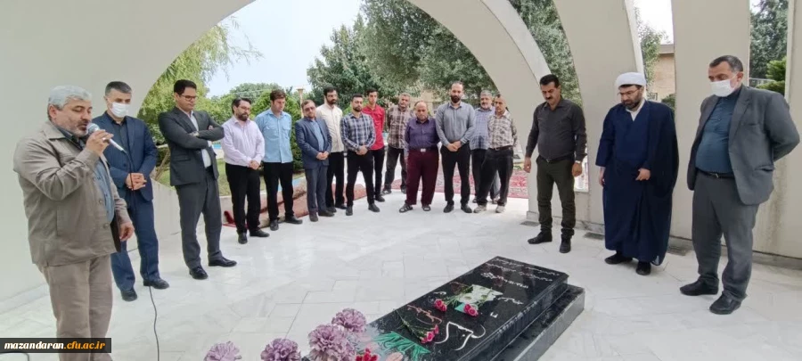 مراسم غبار روبی مزار شهید گمنام و زیارت عاشورا 9