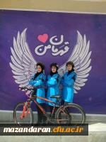 حضور دانشجویان دختر در المپیاد ورزشی 3