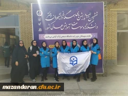 حضور دانشجویان دختر در المپیاد ورزشی 5
