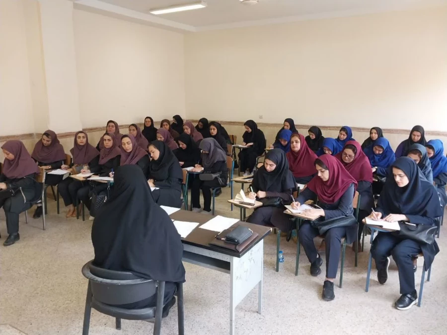 گزارش تصویری کلاس های پودمان مدارس غیر انتفائی 5