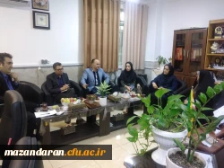 نشست صمیمانه با دکتر فاضل تبار مدیر گروه بهبود تغذیه جامعه دانشگاه علوم پزشکی مازندران 2