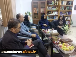 نشست صمیمانه با دکتر فاضل تبار مدیر گروه بهبود تغذیه جامعه دانشگاه علوم پزشکی مازندران 4