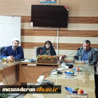 مراسم معارفه معاون آموزش و تودیع معاون توسعه مدیریت و منابع انسانی پردیس فاطمه الزهرا (س) ساری 2