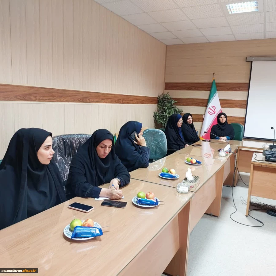 مراسم معارفه معاون آموزش و تودیع معاون توسعه مدیریت و منابع انسانی پردیس فاطمه الزهرا (س) ساری 2