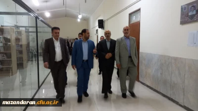 بازدید و نشست صمیمانه وزیر آموزش و پرورش با مسئولین دانشگاه فرهنگیان مازندران