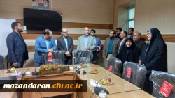 بازدید و نشست صمیمانه وزیر آموزش و پرورش با مسئولین دانشگاه فرهنگیان مازندران 3