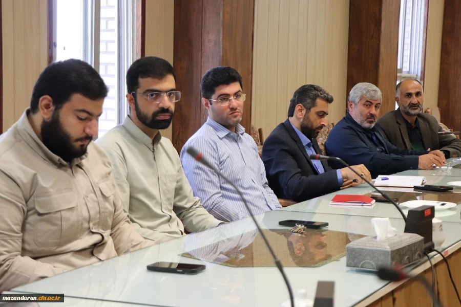 ششمین جلسه شورای فرهنگی ، اجتماعی و امور دانشجویی دانشگاه فرهنگیان مازندران 2