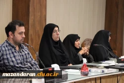 ششمین جلسه شورای فرهنگی ، اجتماعی و امور دانشجویی دانشگاه فرهنگیان مازندران 7