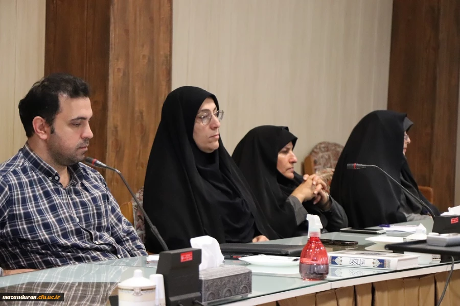 ششمین جلسه شورای فرهنگی ، اجتماعی و امور دانشجویی دانشگاه فرهنگیان مازندران 7