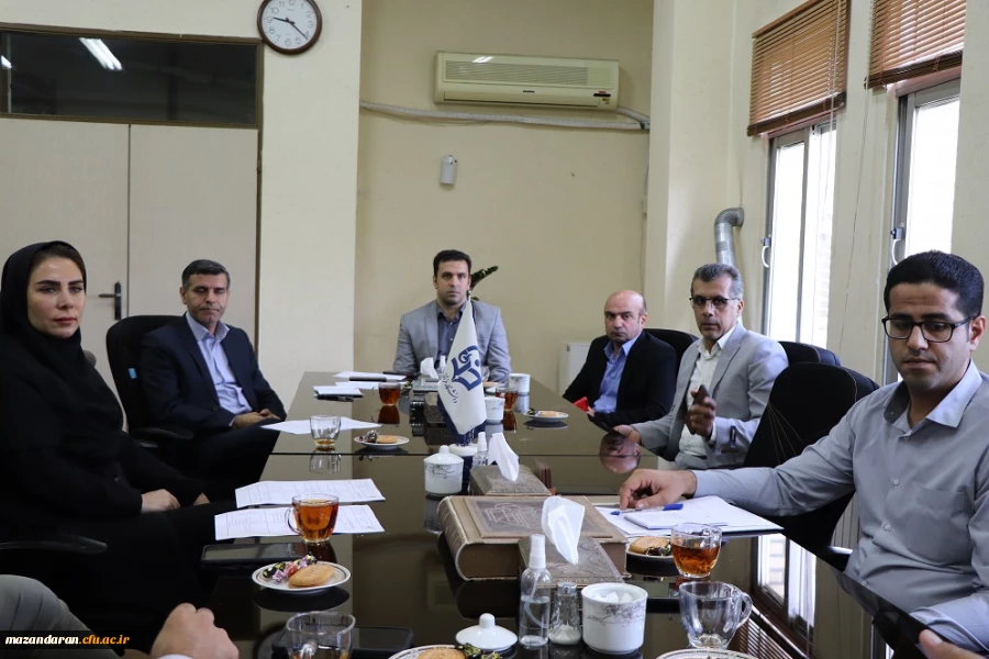 بازدید هیئت نظارت آموزش عالی استان مازندران از دانشگاه فرهنگیان مازندران 3