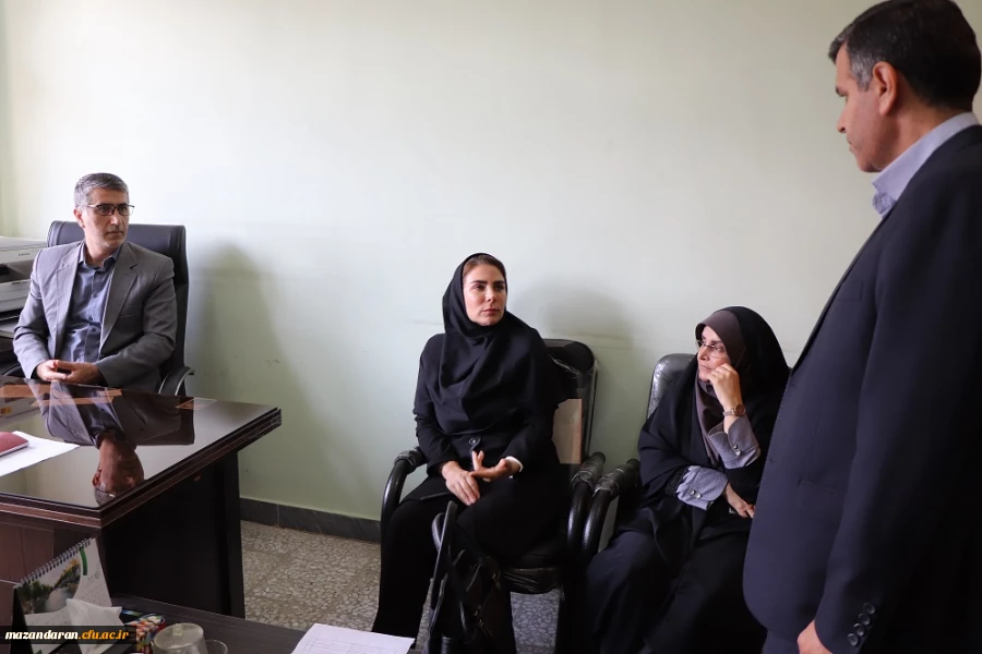 بازدید هیئت نظارت آموزش عالی استان مازندران از دانشگاه فرهنگیان مازندران 4