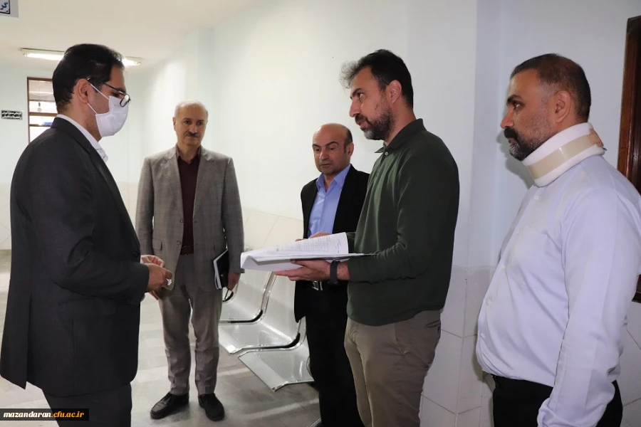 بازدید هیئت نظارت آموزش عالی استان مازندران از دانشگاه فرهنگیان مازندران 5