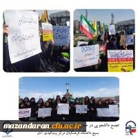 تجمع دانشجویی در حمایت از مردم فلسطین 2