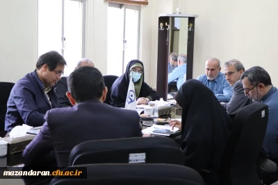 جلسه فی مابین دانشگاه فرهنگیان مازندران و آموزش و پرورش استان