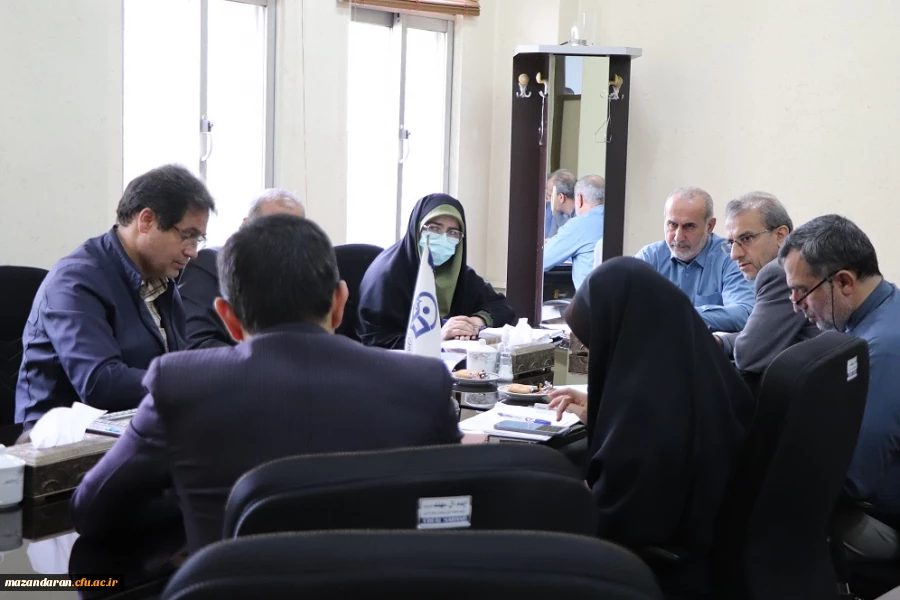 جلسه فی مابین دانشگاه فرهنگیان مازندران و آموزش پرورش استان 2